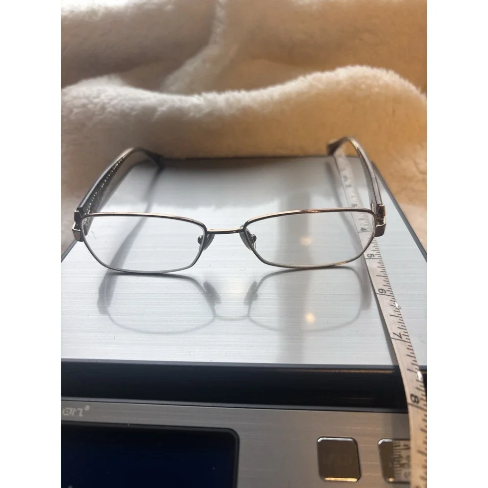 MICHAEL KORS Zebra Stripe Side With Metal Front Frame Women's Eyeglasses MK499